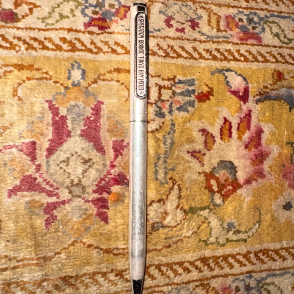 Tiffany & Co 925 Sterling Silver Grand Tokyo Bay Hotel Pen - Works